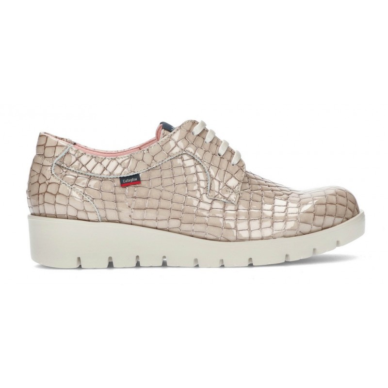 Schuhe CALLAGHAN HAMAN NATÜRLICHES GOLD PIEDRA