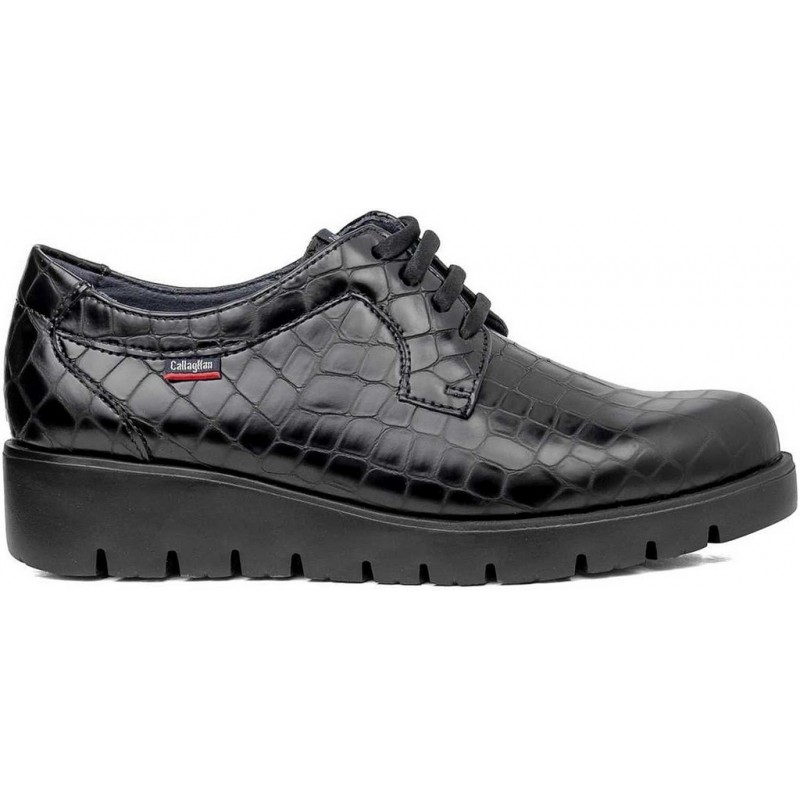 Schuhe CALLAGHAN HAMAN NATÜRLICHES GOLD BLACK