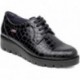 Schuhe CALLAGHAN HAMAN NATÜRLICHES GOLD BLACK