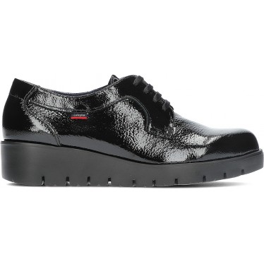 Schuhe CALLAGHAN HAMAN NATÜRLICHES GOLD BLACK_PATENT