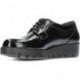 Schuhe CALLAGHAN HAMAN NATÜRLICHES GOLD BLACK_PATENT