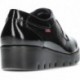 Schuhe CALLAGHAN HAMAN NATÜRLICHES GOLD BLACK_PATENT