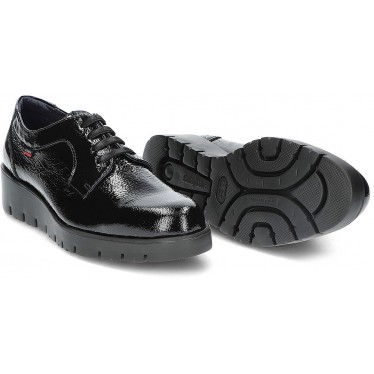 Schuhe CALLAGHAN HAMAN NATÜRLICHES GOLD BLACK_PATENT