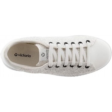 VICTORIA SNEAKERS 112558 GLITZER BLANCO