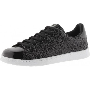 VICTORIA SNEAKERS 112558 GLITZER NEGRO