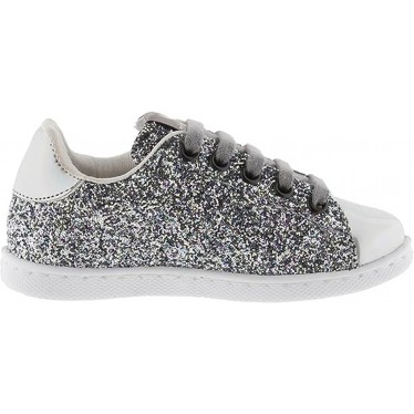 VICTORIA SNEAKERS 112558 GLITZER PLATA