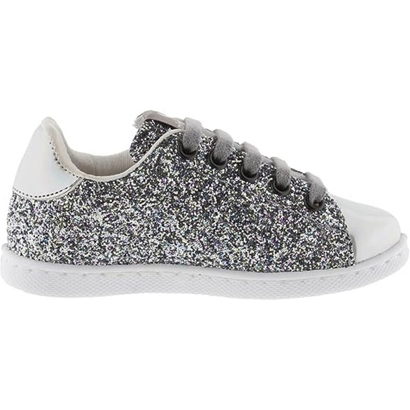 VICTORIA SNEAKERS 112558 GLITZER PLATA