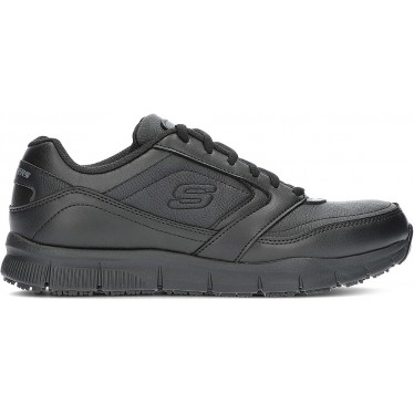 SPORT SKECHERS WORK RELAXED FIT NAMPA SR 77156EC BLACK