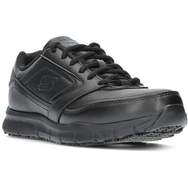 SPORT SKECHERS WORK RELAXED FIT NAMPA SR 77156EC BLACK