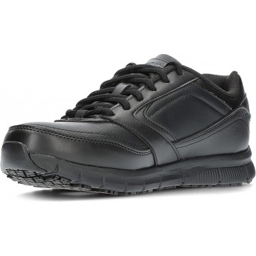 SPORT SKECHERS WORK RELAXED FIT NAMPA SR 77156EC BLACK