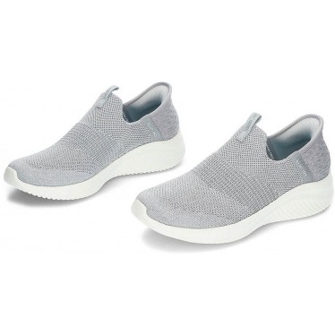 SKECHERS 149709 SLIP-INS-SCHUHE LIGHT_GREY