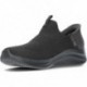 SKECHERS 149709 SLIP-INS-SCHUHE BLACK_BLACK