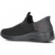 SKECHERS 149709 SLIP-INS-SCHUHE BLACK_BLACK