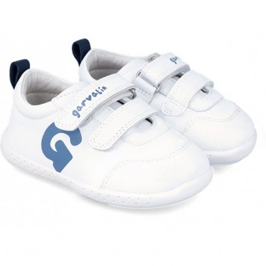 GARVALÍN LEDERSNEAKERS 242320-A BLANCO_AZUL