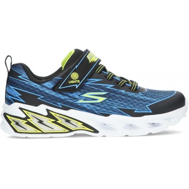 Skechers 400149 Lights Strom Sneaker NEGRO