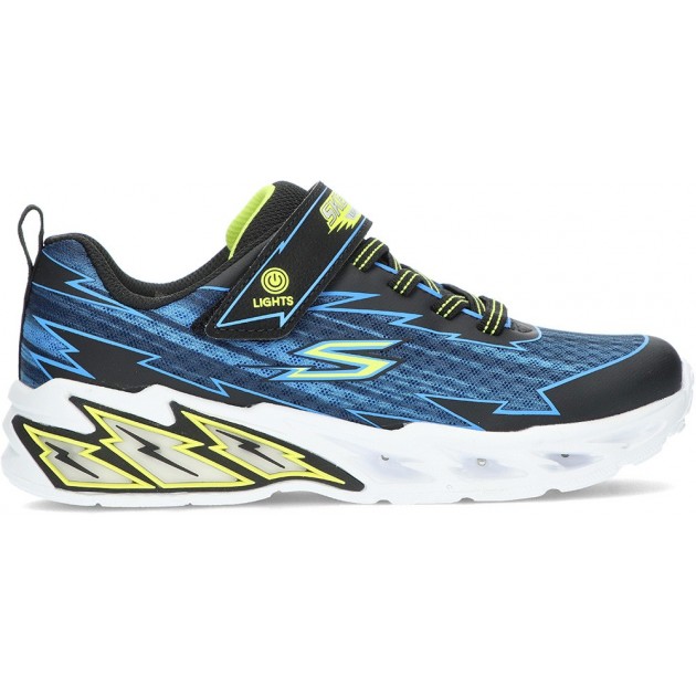 Skechers 400149 Lights Strom Sneaker NEGRO