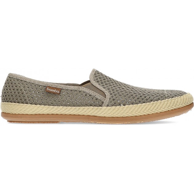 VICTORIA BAMBA ESPADRILLE 520031 TAUPE