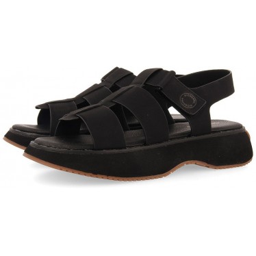 Gioseppo 71068 Gweek Sportsandalen NEGRO