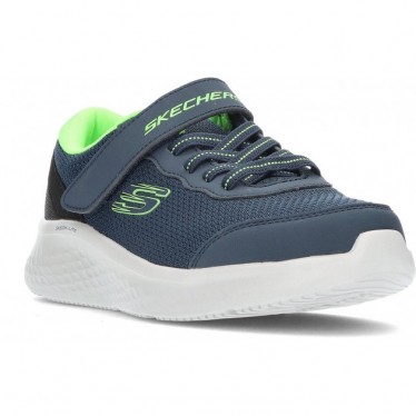 Skechers Kindersportschuhe 404015 Sprint Surge NAVY_LIME