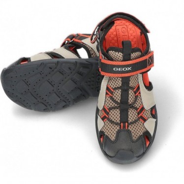 GEOX AIRADYUM SANDALE J45F1F BEIGE