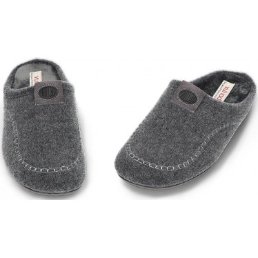VULLADI Herrenhausschuhe Modell 6630 NORDICO_GRIS