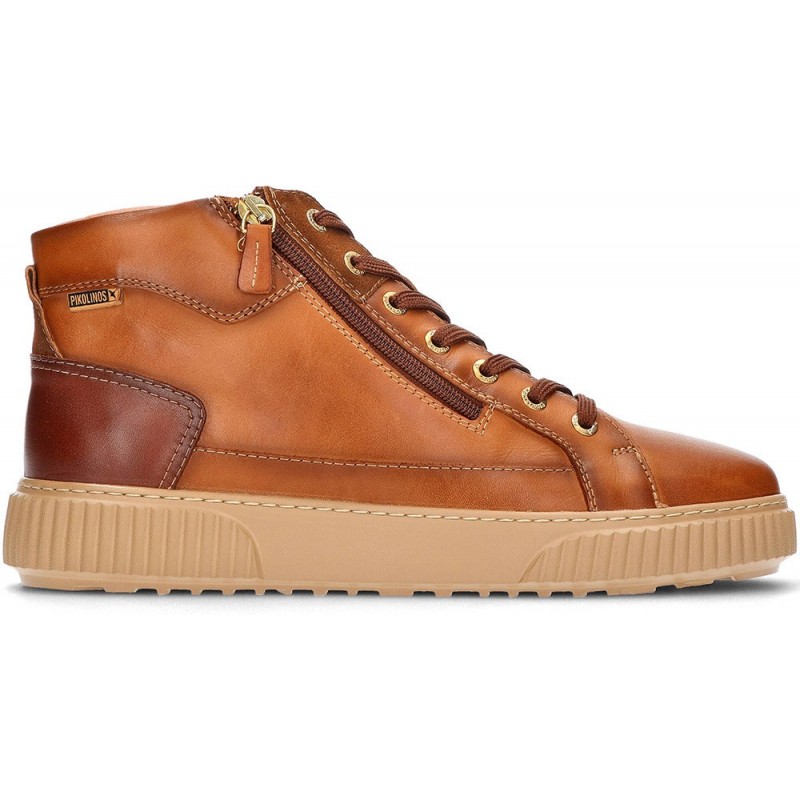Pikolinos Riells Damen-High-Top-Schuh W4Z8584C3 BRANDY