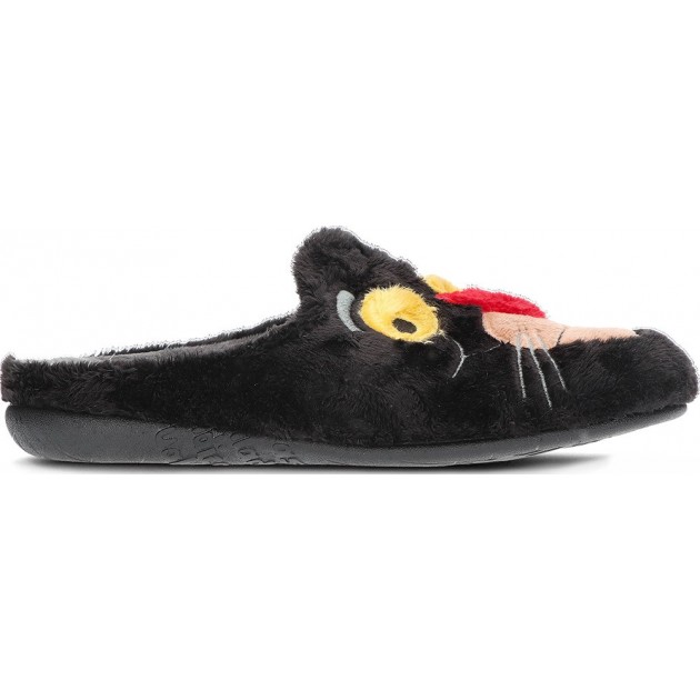 VULLADI Herren-Slipper Modell 6206 MONTBLANC_NEGRO VULLADI Herren-Slipper Modell 6206 MONTBLANC_NEGRO
