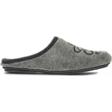 VULLADI Herrenhausschuhe Modell 6651 MUTON_JASP_GRIS