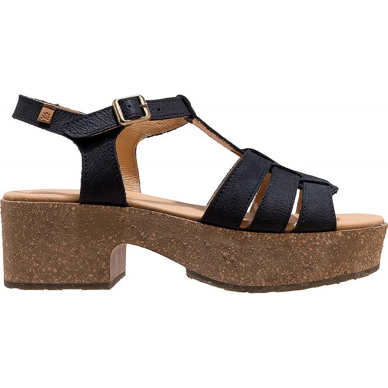 El Naturalista 5890 Arbequina Sandalen BLACK