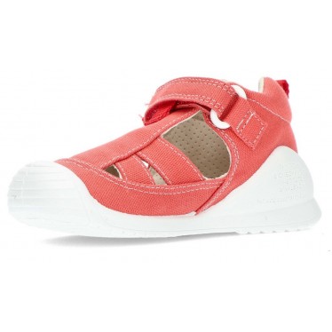 SANDALEN BIOMECANICS CANVAS 222186 ROJO