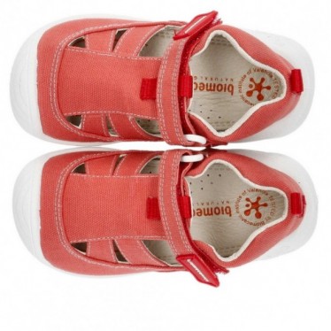 SANDALEN BIOMECANICS CANVAS 222186 ROJO
