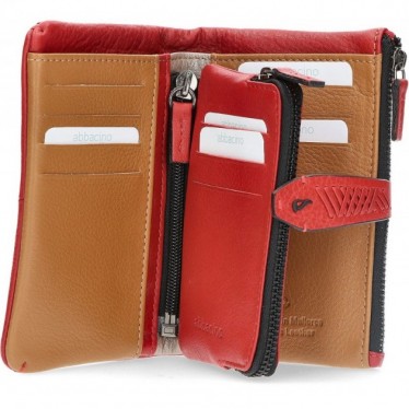 ABBACINO GELDBÖRSE 71104 ROJO