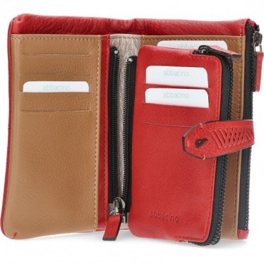ABBACINO GELDBÖRSE 71104 ROJO
