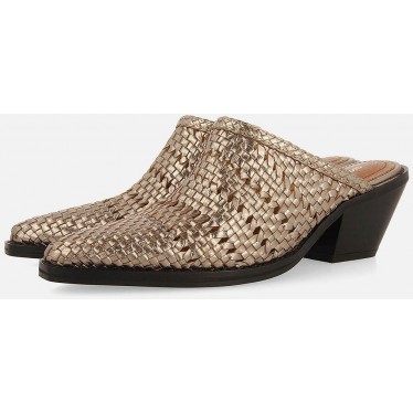 Gioseppo Metallic-Clogs 73967 Kopenhagen PLOMO