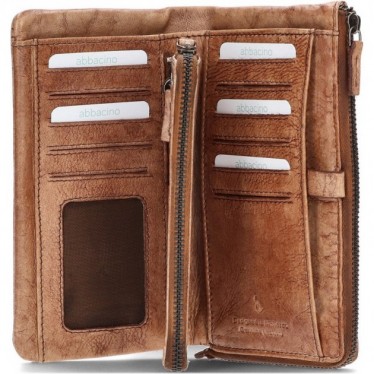 ABBACINO Damenbrieftasche Modell 71073 MARRON