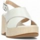CLARKS MANONWISH SANDALEN WHITE