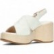 CLARKS MANONWISH SANDALEN WHITE