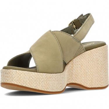 CLARKS MANONWISH SANDALEN OLIVE