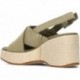 CLARKS MANONWISH SANDALEN OLIVE