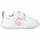 GARVALÍN LEDERSNEAKERS 242320-B BLANCO_ROSA