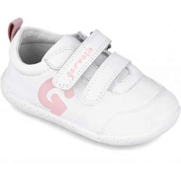 GARVALÍN LEDERSNEAKERS 242320-B BLANCO_ROSA