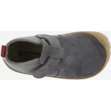 VICTORIA BOSCO BARFUSSSTIEFEL WILDLEDER 1370102 ANTRACITA