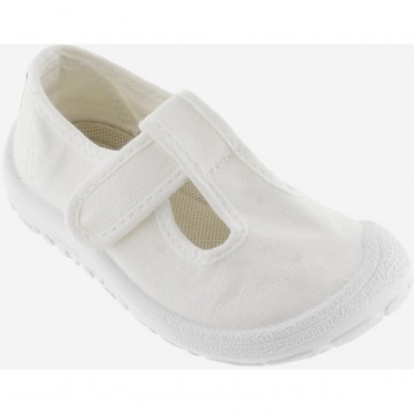Respektvolle Sandale VICTORIA BAREFOOT BOSCO 1370108 BLANCO
