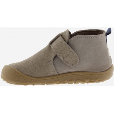 VICTORIA BOSCO BARFUSSSTIEFEL WILDLEDER 1370102 TAUPE