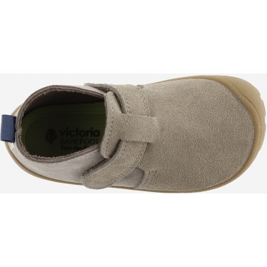 VICTORIA BOSCO BARFUSSSTIEFEL WILDLEDER 1370102 TAUPE