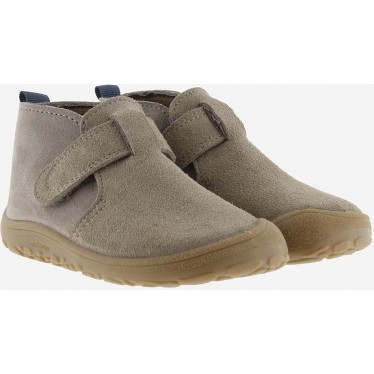 VICTORIA BOSCO BARFUSSSTIEFEL WILDLEDER 1370102 TAUPE