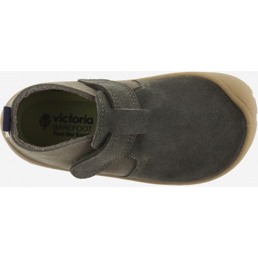 VICTORIA BOSCO BARFUSSSTIEFEL WILDLEDER 1370102 KAKI