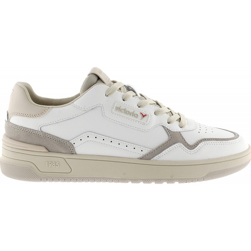 VICTORIA C80 klassische Ledersneaker 8800119 GRIS