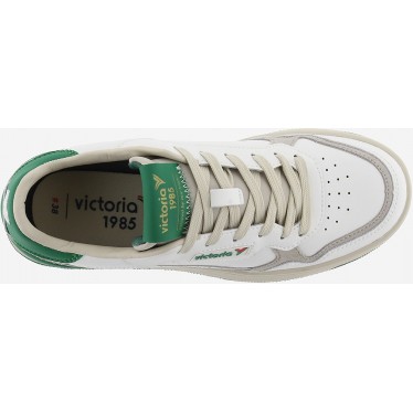 VICTORIA C80 klassische Ledersneaker 8800119 VERDE