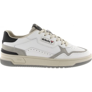 VICTORIA C80 klassische Ledersneaker 8800119 NEGRO